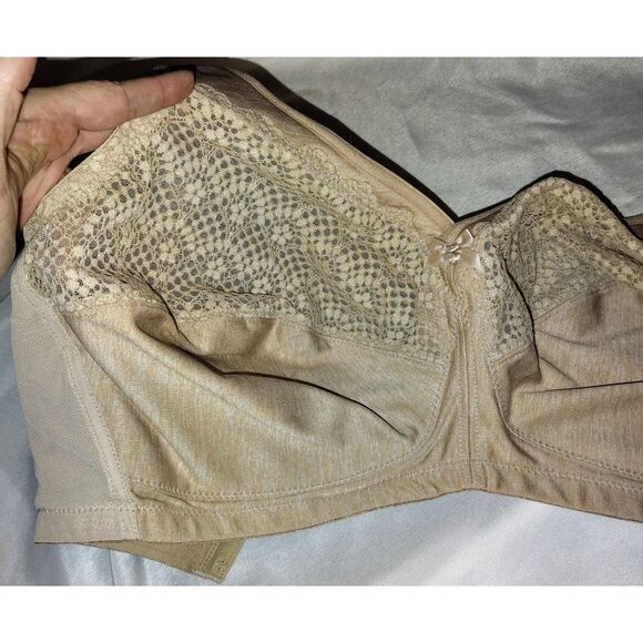 Glamorise Magic Lift Natural Shape Support Bra Size 38H Plus Size Lingerie - Picture 2 of 7